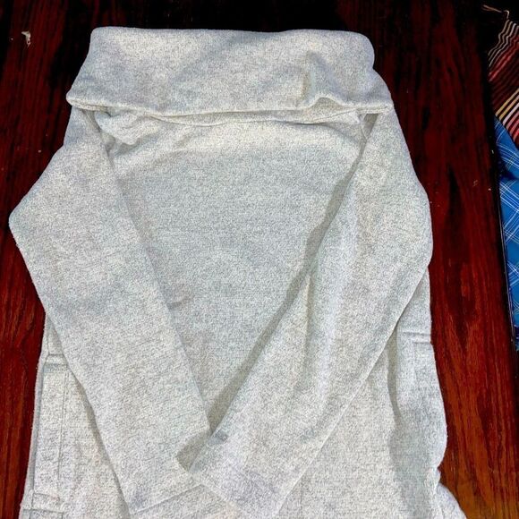 Tommy Hilfiger cowl neck sweater xs grey - Picture 1 of 5